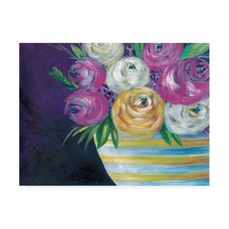 Trademark Fine Art Regina Moore 'Cotton Candy Floral I' Canvas Art, 35x47 WAG13038-C3547GG